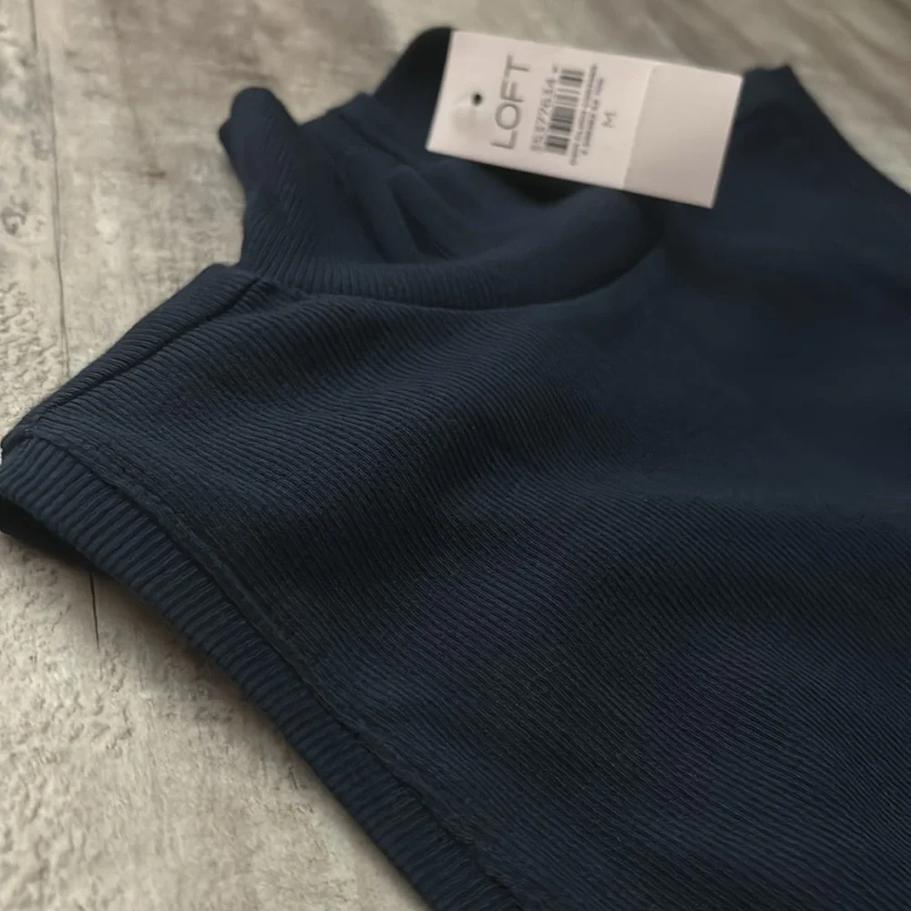 Loft Sleeveless Mock Neck Top - Picture 3 of 5